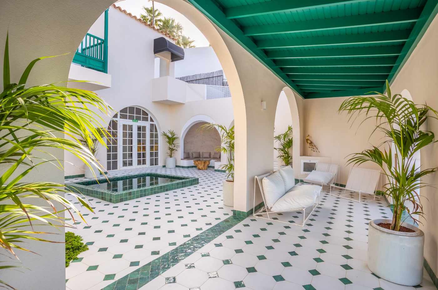 Fotografia de Hoteles en Tenerife 3 patio hotel